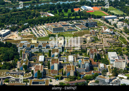 Campus de l'Université de Heidelberg, université, hôpital Neuenheimer Feld, Heidelberg, Bade-Wurtemberg, Allemagne Banque D'Images