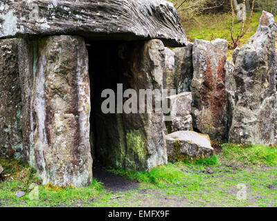 Les Druides Milton Temple près de Masham North Yorkshire Angleterre Banque D'Images