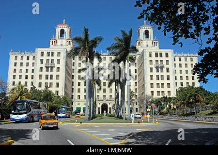 Célèbre Hôtel de style Art déco à Vedado Salon National de La Havane Cuba Banque D'Images