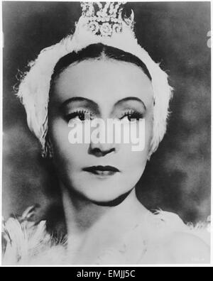 Maya Plisetskaya, ballerine russe, Portrait, circa 1960 Banque D'Images