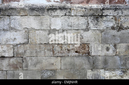 Fond beau vieux mur photographié close up Banque D'Images