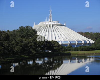 Space Mountain à Magic Kingdom le 10 février 2015 à Orlando en Floride Banque D'Images