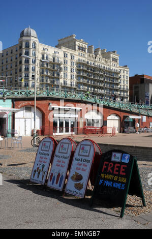 Le Grand Hotel, Brighton Banque D'Images