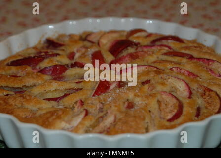 Tarte aux pommes. Banque D'Images