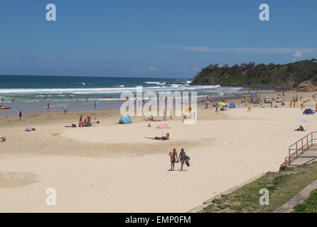 Coolum Beach, Sunshine Coast, Queensland, Australie. Banque D'Images