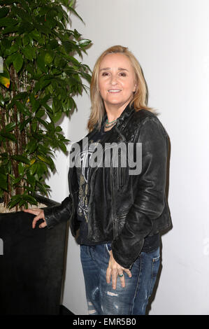 La chanteuse Melissa Etheridge visites Radio Hambourg. Le 21 avril 2015. Hambourg, Allemagne./photo alliance Banque D'Images