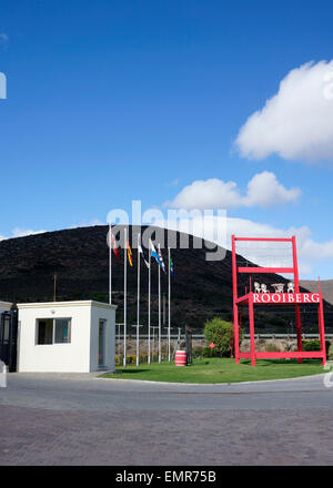 Depuis 2013, Rooiberg Winery a porté le plus grand président de l'Afrique ce qui en fait une attraction touristique populaire. Banque D'Images