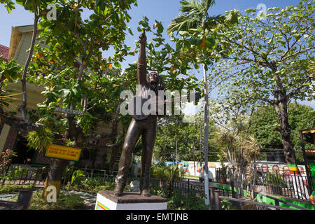 Bob Marley Museum, situé dans la maison qu'il a l'habitude de vivre, à Kingston, en Jamaïque. Banque D'Images