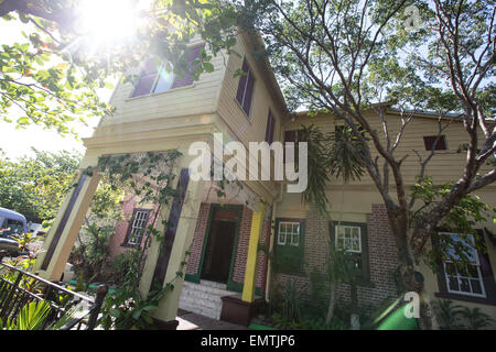 Bob Marley Museum, situé dans la maison qu'il a l'habitude de vivre, à Kingston, en Jamaïque. Banque D'Images