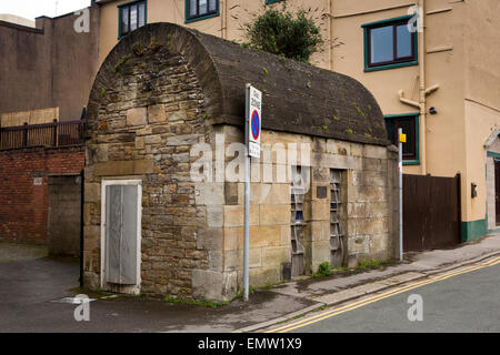 UK, Cumbria, Workington, vieille ville lock up Banque D'Images