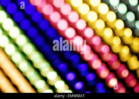 Image flou artistique de LED Banque D'Images