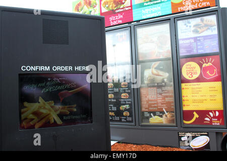 Le restaurant McDonald's dans la région de North Sydney, N.-É.), Banque D'Images