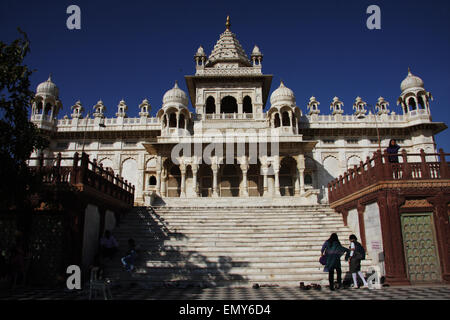 Mausolée Jaswant Thada à Jodhpur, Inde Banque D'Images