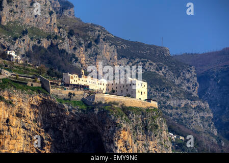 Monastero Santa Rosa, Conca dei Marini, Côte Amalfitaine, Campanie, Italie Banque D'Images