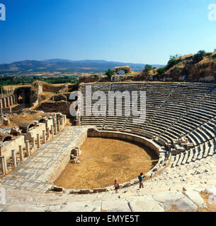 Eine Reise nach Aphrodisias, Westanatolien, Spanien, 1980er Jahre. Un voyage à Aphrodisias, l'ouest de l'Anatolie, Turquie, 1980. Banque D'Images