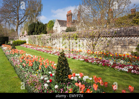 Southover Grange Jardin Public, Lewes, East Sussex, England, UK Banque D'Images