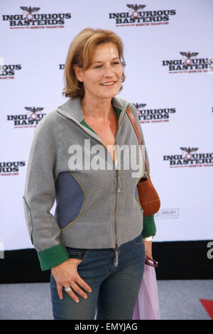 Suzanne von Borsody - Deutschlandpremiere des Spielfilms 'Inglourious Basterds'/ première allemande du film 'Inglorious Basterds', Theater am Potsdamer Platz, 28. Juli 2009, Berlin-Tiergarten. Banque D'Images