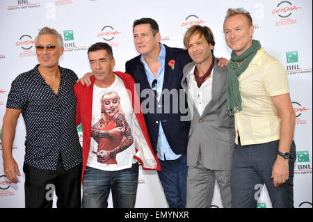 Spandau Ballet pendant un photocall pour le documentaire "soul Boys du Monde Occidental', à Rome en vedette : Spandau Ballet Où : Rome, Italie Quand : 20 Oct 2014 Banque D'Images