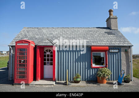 Royal Mail Bureau de poste sur l'île de Lewis, Hébrides extérieures, en Écosse. Banque D'Images