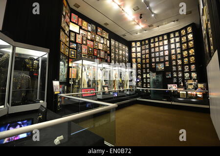 L'intérieur de la Graceland Elvis Presley's home à Memphis Banque D'Images