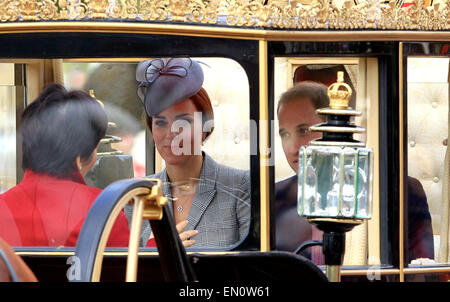 Singapour Visite d'Etat en Grande-Bretagne, du président Tony Tan Keng Yam avec : Kate Middleton,Catherine, duchesse de Cambridge, le Prince William, duc de Cambridge où : London, Royaume-Uni Quand : 21 Oct 2014 Banque D'Images