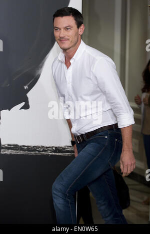 Luke Evans assiste à la 58 'photocall' indicibles tenue à l'Hôtel Villa Magna comprend : Luke Evans Où : Madrid, Espagne Quand : 21 Oct 2014 Banque D'Images