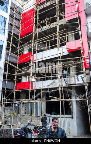 Scène de rue, Katmandou, Népal Banque D'Images