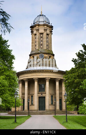 Royaume-uni, Angleterre, dans le Yorkshire, Bradford, Saltaire United Reformed Church (1859) Banque D'Images