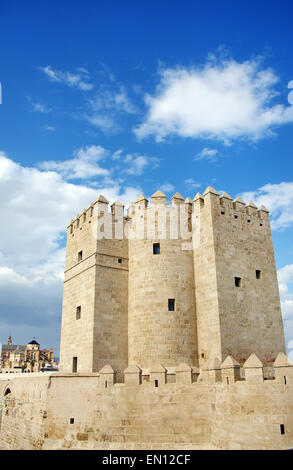 Calahorra Tower à Cordoue, Andalousie, Espagne Banque D'Images