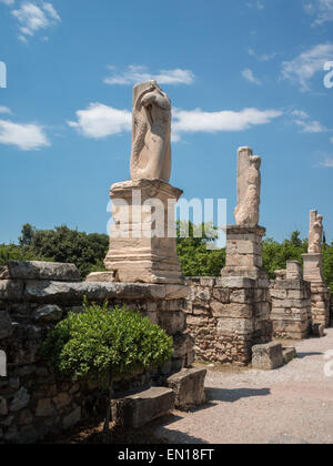 Agora antique, Athènes Banque D'Images