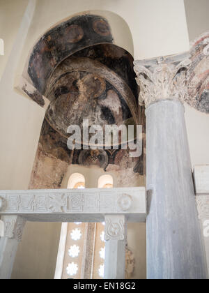 Intérieur de l'église des Saints Apôtres dans l'ancienne Agora Banque D'Images