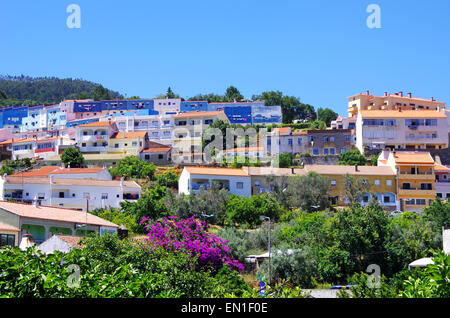 Ville de montagne Monchique dans l'Algarve, Portugal Banque D'Images