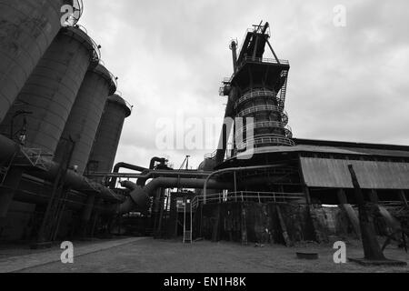 Sloss Furnaces à Birmingham, Alabama Banque D'Images