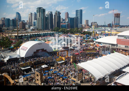 Des expositions au Stampede de Galgary Banque D'Images