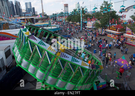 Des expositions au Stampede de Galgary Banque D'Images