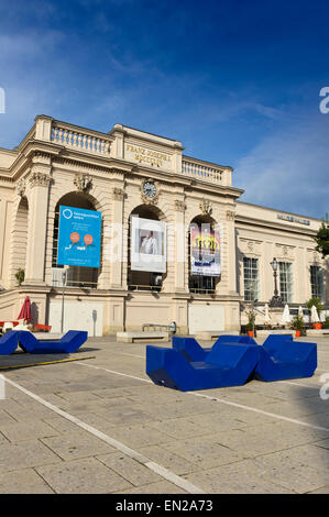 Kunsthalle Wien de Vienne est l'espace d'exposition pour l'art contemporain international, l'Autriche. Banque D'Images