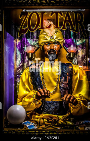 ZOLTAR, Fortune Teller Machine, Brighton Pier Banque D'Images