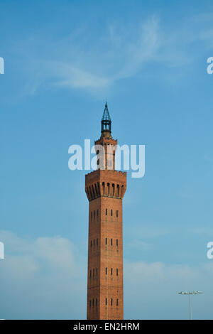 Image montrant le portrait quai célèbre tour de Great Grimsby lincolnshire Banque D'Images