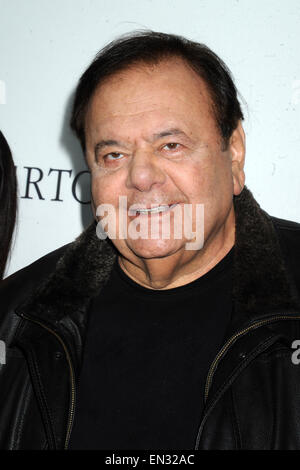 La ville de New York. Apr 25, 2015. Paul Sorvino assiste à la soirée de clôture 'Les Affranchis' au cours de la 2015 Tribeca Film Festival at Beacon Theatre le 25 avril 2015 à New York./photo alliance © dpa/Alamy Live News Banque D'Images