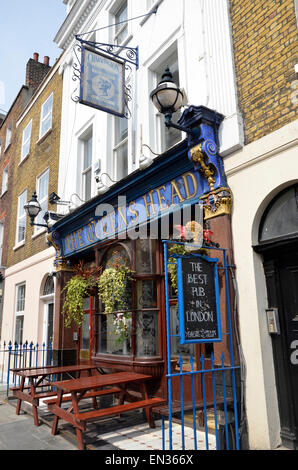 The Queens Head public house en Acton Street, Kings Cross, London Banque D'Images