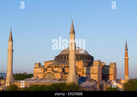 La Turquie, Istanbul, Hagia Sophia Mosque Banque D'Images