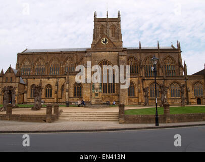 Abbaye de Sherborne, Dorset, UK Banque D'Images