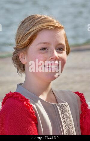 Dordrecht, Pays-Bas. Apr 27, 2015. La princesse Alexia assister à la célébration Kingsday à Dordrecht, Pays-Bas, 27 avril 2015. Dpa : Crédit photo alliance/Alamy Live News Banque D'Images