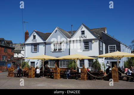 Le Inn Public House, le quai, Topsham, Devon, England, UK Banque D'Images