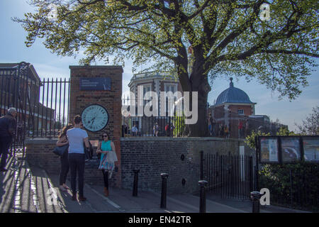 Observatoire Royal de Greenwich, Londres. Banque D'Images