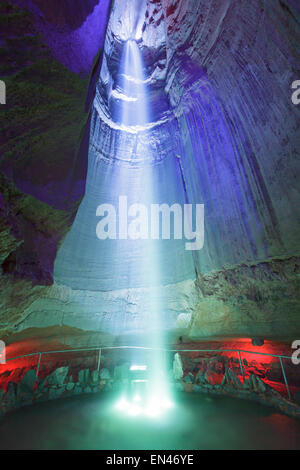 Ruby Falls, Lookout Mountain, Chattanooga, Tennessee, États-Unis Banque D'Images