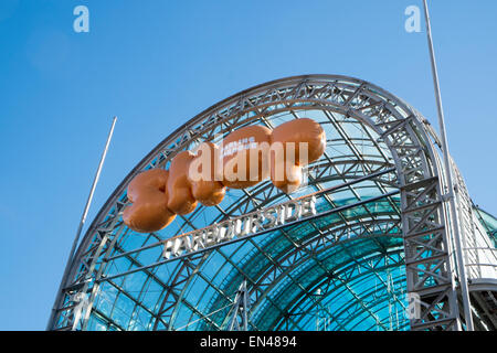 Tourisme dans la région de Darling Harbour Sydney Central Business District, Australie Banque D'Images