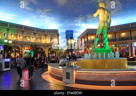 Piazza Navona Food Court à l'Emperors Palace Hotel, Kempton Park, Johannesburg, la Province de Gauteng, Afrique du Sud Banque D'Images