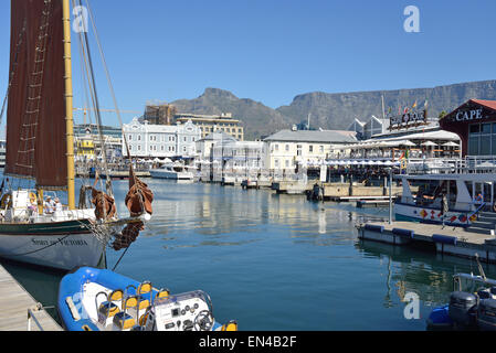 Victoria & Albert Waterfront, Cape Town, Western Cape Province, République d'Afrique du Sud Banque D'Images