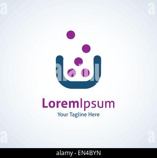 Recueillir des dot bol logo vector icon Illustration de Vecteur